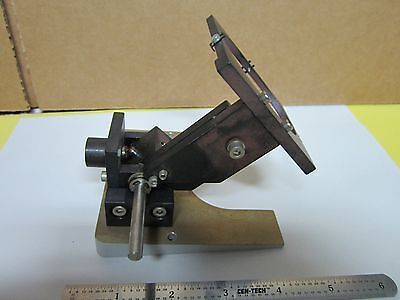 POLYVAR LEICA REICHERT MIRROR ASSEMBLY MICROSCOPE OPTICS AS IS BIN#G4i