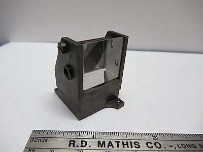 ANTIQUE VINTAGE BAUSCH LOMB MOUNTED PRISM MICROSCOPE OPTICS AS PICTURED &85-73