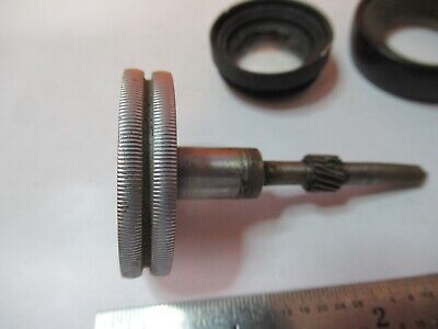 ANTIQUE LOT KNOBS / ACCESSORIES MICROSCOPE PART AS PICTURED &7B-B-146