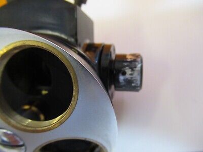 VICKERS UK ENGLAND NOSEPIECE ASSEMBLY MICROSCOPE PART AS PICTURED &1E-C-60