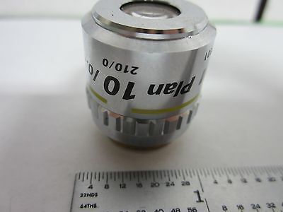 MICROSCOPE OBJECTIVE NIKON SLWD 10X Z-SCOPE LENS OPTICS LONG WORKING BIN#L4-10