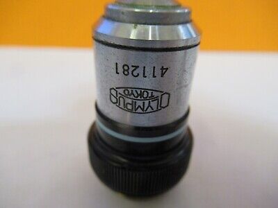 OLYMPUS JAPAN OBJECTIVE HI 100X OPTICS MICROSCOPE PART AS PICTURED &H8-C-10