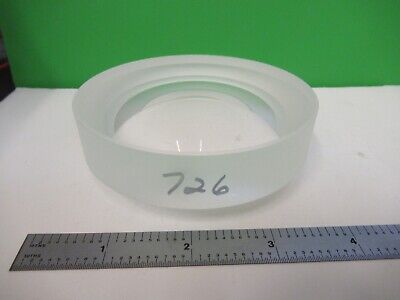 OPTICAL LARGE HEAVY THICK PL CC LENS BK7 GLASS LASER OPTICS AS PICTURED &T2-B-10