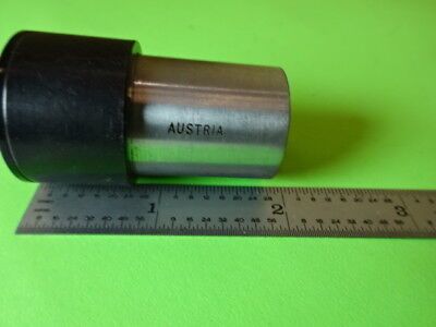 MICROSCOPE PART EYEPIECE OCULAR REICHERT AUSTRIA 10X COMP OPTICS AS IS #L5-B-23