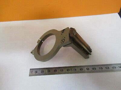 VICKERS UK ENGLAND CONDENSER STAGE HOLDER MICROSCOPE PART AS PICTURED P3-A-35