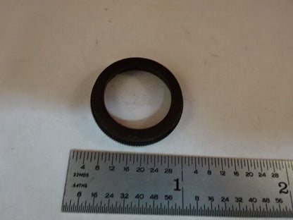 MICROSCOPE PART MEASURING RETICLE MICROMETER OPTICS AS IS #Y6-A-06