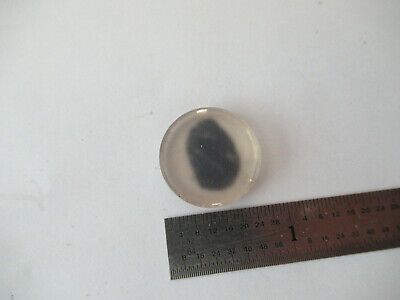 OPTICAL ZERODUR GLASS FLAT BLANK FROSTED LASER OPTICS AS PICTURED &F3-A-87