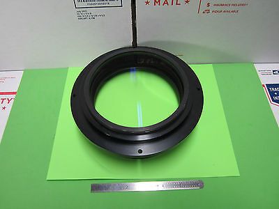 VERY LARGE OPTICAL 22" FOCAL LENGTH MOUNTED LENS LASER OPTICS BIN#29-02