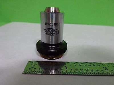 MICROSCOPE PART OBJECTIVE OLYMPUS JAPAN 10X OPTICS AS IS BIN#V7-15