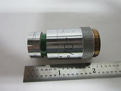 MICROSCOPE OBJECTIVE VICKERS UK ENGLAND 40X MET METALLOGRAPH OPTICS BIN#G5-23