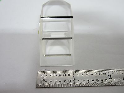 OPTICAL MICROSCOPE PART LEITZ WETZLAR GERMANY PRISM OPTICS AS IS ?? BIN#G2-15