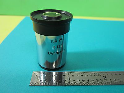 MICROSCOPE PART EYEPIECE 10X GERMANY OPTICS BIN#B3-35