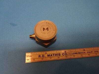 MEGGITT ENDEVCO 7703A-1000 ACCELEROMETER VIBRATION SENSOR AS IS #90-31