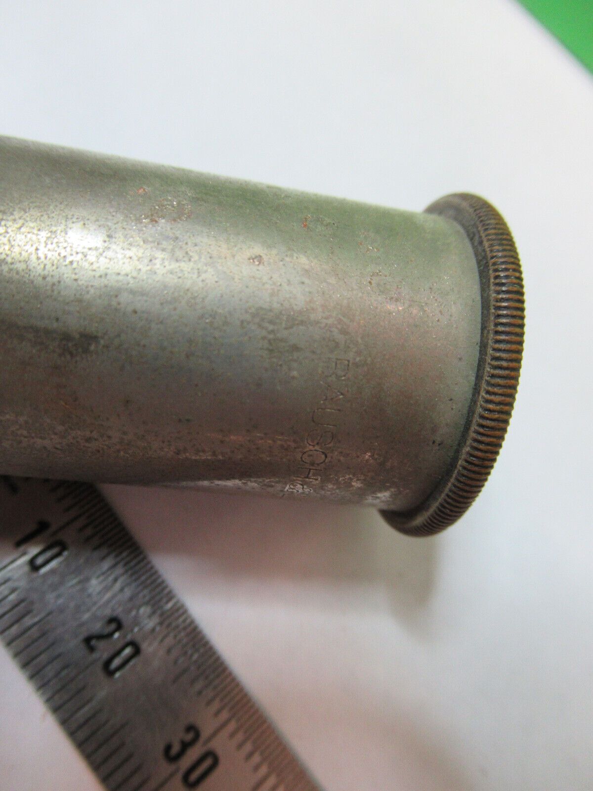 ANTIQUE BAUSCH LOMB EYEPIECE "1" OPTICS MICROSCOPE  PART AS PICTURED #H9-C-25