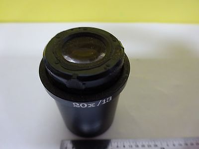 OPTICAL MICROSCOPE EYEPIECE OCULAR WILD SWISS 20X/13 OPTICS AS IS BIN#4V-FL-18