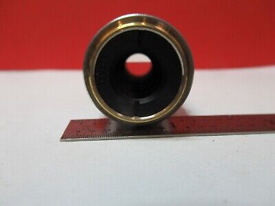 OLYMPUS JAPAN 10X /160 OPTICS OBJECTIVE MICROSCOPE PART AS PICTURED &Q1-A-70