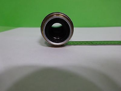 MICROSCOPE PART LEITZ GERMANY OBJECTIVE 10X 170- FLUOTAR OPTICS AS IS BIN#W7-93