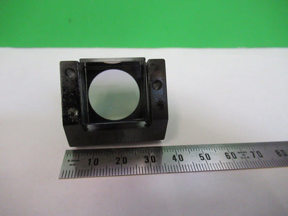 BAUSCH LOMB MOUNTED GLASS PRISM OPTICS MICROSCOPE PART AS PICTURED &Z5-B-02