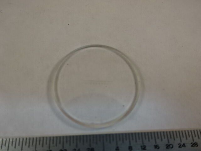 MICROSCOPE PART MICROMETER MEASURING RETICLE OPTICS AS IS #X1-A-06