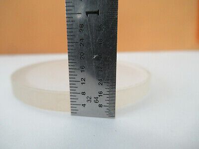 OPTICAL FLAT FUSED SILICA 2.25" DIAMETER LASER OPTICS AS PICTURED &F5-A-02