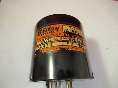 ANTIQUE BLILEY MO3AB RADIO QUARTZ CRYSTAL FREQUENCY CONTROL AS PICTURED 84-FT-76