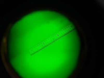 MICROSCOPE PART NIKON FILTER DICHROIC GREEN SLIDE OPTICS AS IS BIN#W5-20