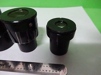 LOT 6 EA MICROSCOPE EYEPIECES ASSORTED OPTICS #W1-03