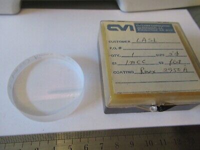 CVI OPTICAL LENS UV WAVELENGTH 295nm PRO LASER OPTICS AS PICTURED &9-FT-51