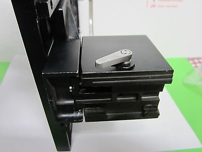 OLYMPUS STAGE TABLE MICROMETER BH-2 ?? MICROSCOPE PART OPTICS AS IS BIN#M2