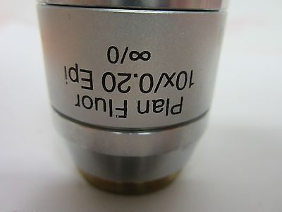 MICROSCOPE OBJECTIVE REICHERT LEICA FLUOR EPI 10X INFINITY OPTICS BN#A1-M-31