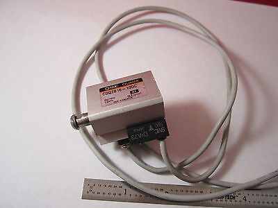 CONTROL SMC CYLINDER PNEUMATIC JAPAN AUTOMATION CDQ2B16-10DC OPTICS BIN #7B