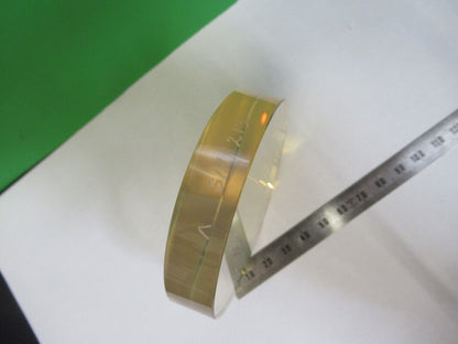 OPTICAL ZERODUR FLAT 75mm DIAMETER ULTRA FLAT LASER OPTICS AS PICTURED Q7-A-70