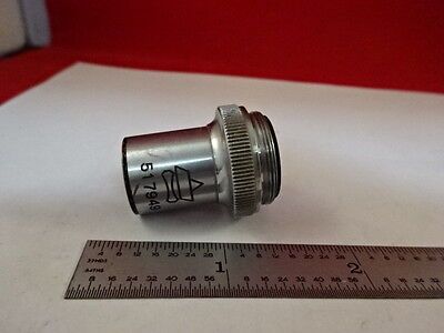 MICROSCOPE PART TIYODA JAPAN M5 OBJECTIVE OPTICS AS IS #AM-46