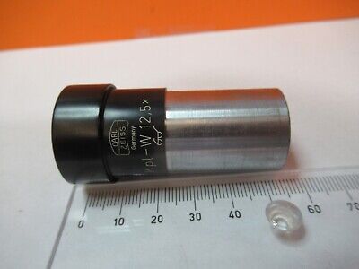 CARL ZEISS GERMANY EYEPIECE KPL-W 12.5X MICROSCOPE PART AS PICTURED &3K-A-38