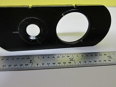 MICROSCOPE PART NIKON JAPAN FILTER SLIDE ?? OPTICS AS IS BIN#U2-23