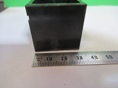 NIKON JAPAN PLASTIC HOLDER PPS CUBE FILTER  MICROSCOPE PART AS PICTURED &3-C-23