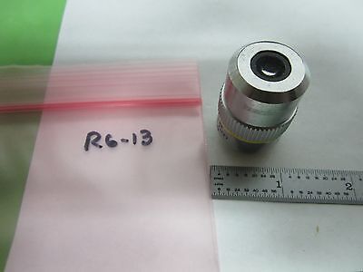 MICROSCOPE OBJECTIVE LEITZ GERMANY 10X FLUOTAR INFINITE OPTICS AS IS BIN#R6-13