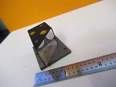 LEITZ GERMANY HEAD OPTICS GLASS PRISM MICROSCOPE PART AS PICTURED &A3-C-04