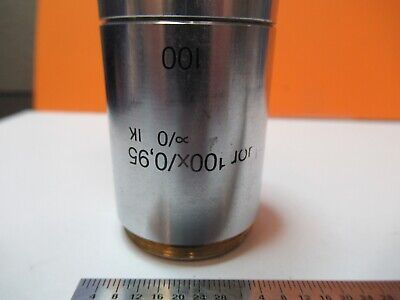 POLYVAR REICHERT AUSTRIA OBJECTIVE 100X IK MICROSCOPE PART AS PICTURE &W8-A-82