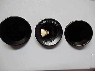 MICROSCOPE PART ZEISS GERMANY 116461 ILLUMINATOR ATTACHMENT OPTICS AS IS #81-95