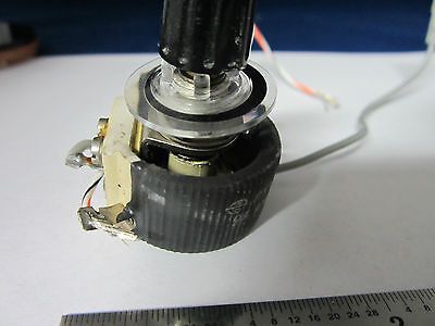 ZEISS GERMANY MICROSCOPE PART RHEOSTAT LAMP INTENSITY SWITCH sku#5B