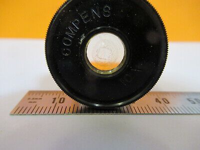 ANTIQUE BAUSCH LOMB 10X COMPENS EYEPIECE MICROSCOPE PART AS PICTURED 4B-FT-56B