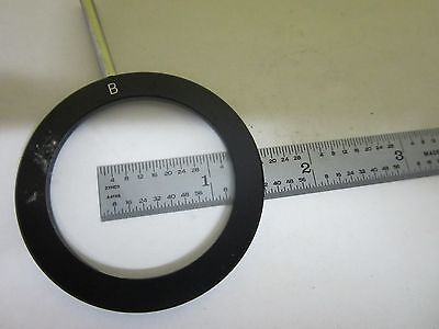 MICROSCOPE PART DIFFUSER B FILTER LENS OPTICS AS IS BIN#U2-B-31