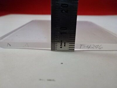 OPTICAL PLATE VERY NICE PRO OPTICS AS IS &99-19