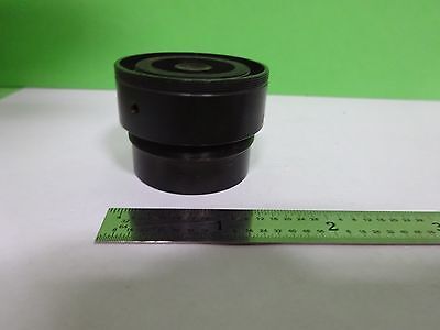 MICROSCOPE PART BRASS MOUNTED LENS from ZEISS GERMANY OPTICS AS IS BIN#Y5-62