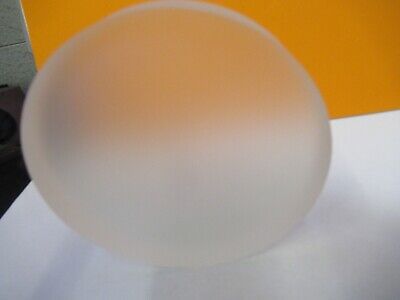 OPTICAL LARGE LENS DULL POLISHED PLANO CONCAVE GLASS OPTICS as pictured &8M-A-94