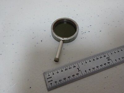 FOR PARTS MICROSCOPE POL POLARIZER SLIDE OPTICS AS IS BIN#N6-86