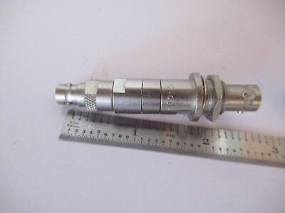 CONNECTOR ADAPTOR BNC to TRINAX RF MICROWAVE AS PICTURED #60-A-05