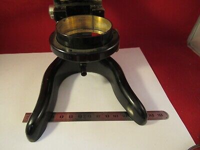 ANTIQUE ERNST LEITZ GERMANY LIMB FRAME MICROSCOPE PART AS PICTURED &TC-3