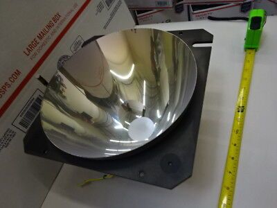 VERY LARGE HUGE PRO OPTICAL CONCAVE REFLECTOR MIRROR MIL SPEC OPTICS AS IS #TE-4